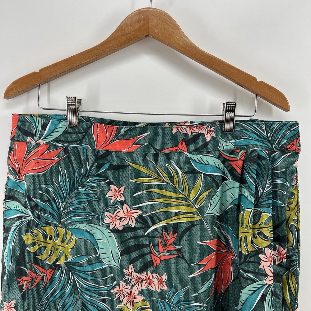 RipSkirt Hawaii Skirt Women Sz L Floral Wrap Quick Dry Resort Beach Swimwear - Picture 2 of 11